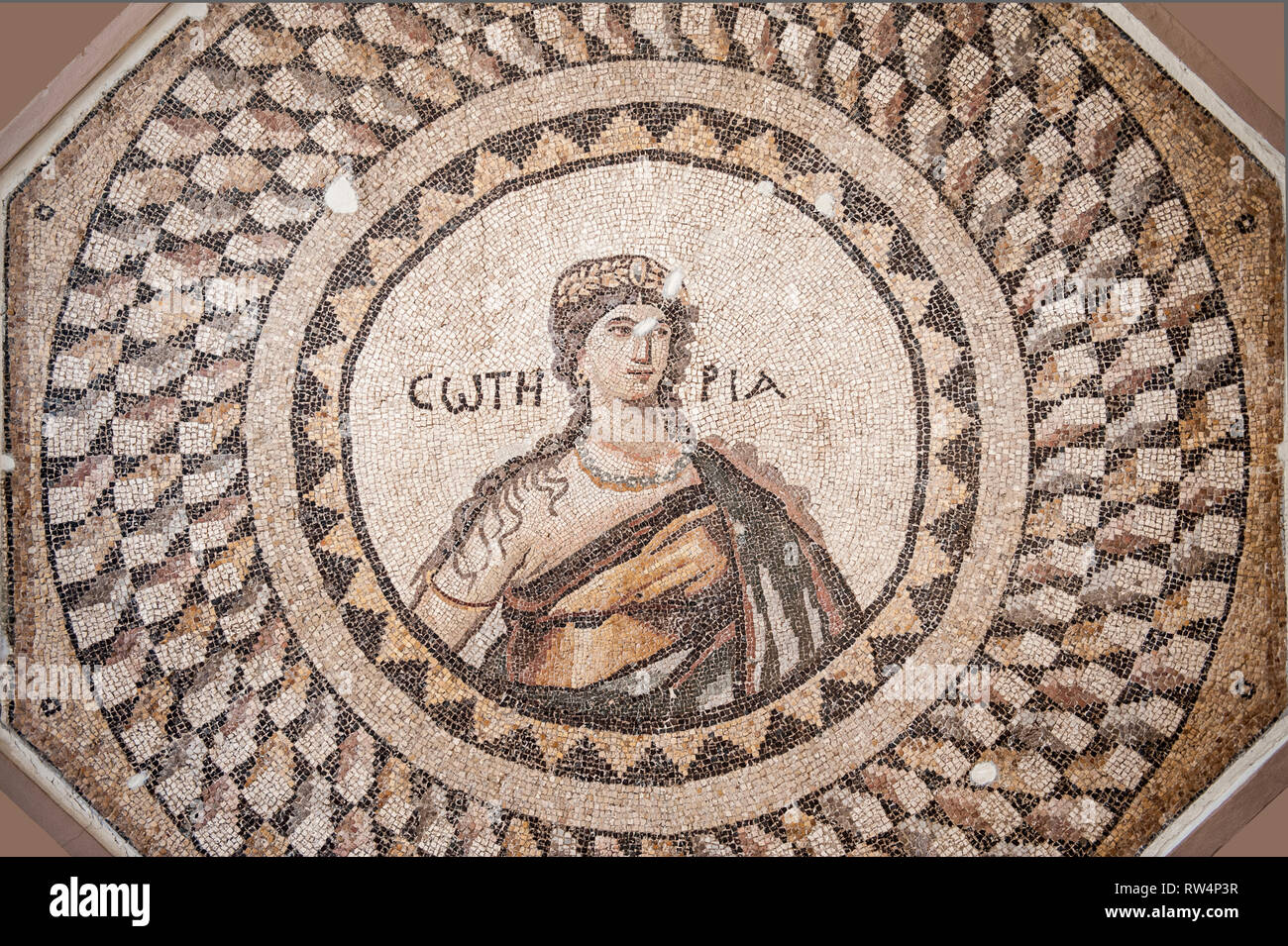 Soteria mosaic, 5th Cent A.C., Hatay Archaeology Museum, Antioch, Hatay