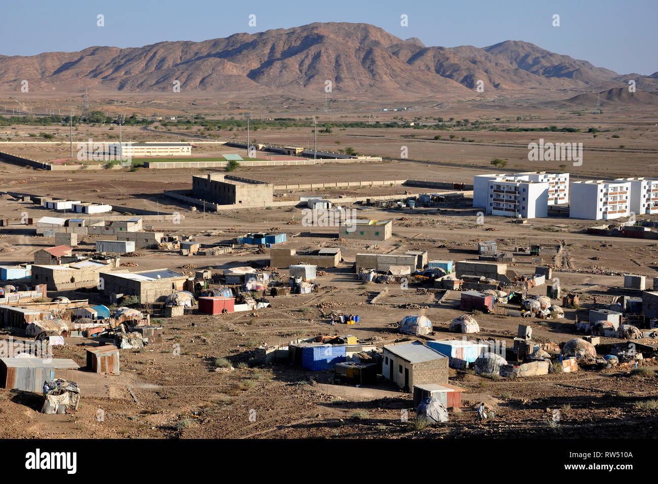 Djibouti, Ali Sabieh, village view Stock Photo - Alamy