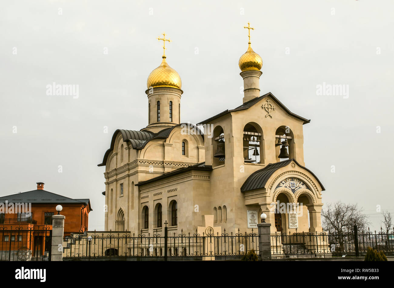 Yerevan,Armenia,January 02,2019 New Orthodox Church of the Lifegiving