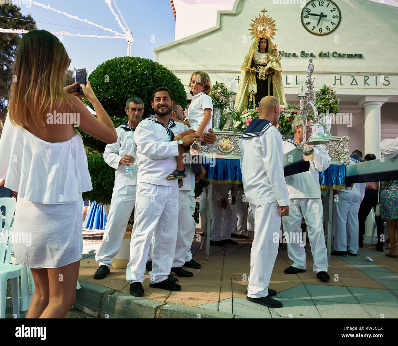 La virgen del carmen hi-res stock photography and images - Alamy
