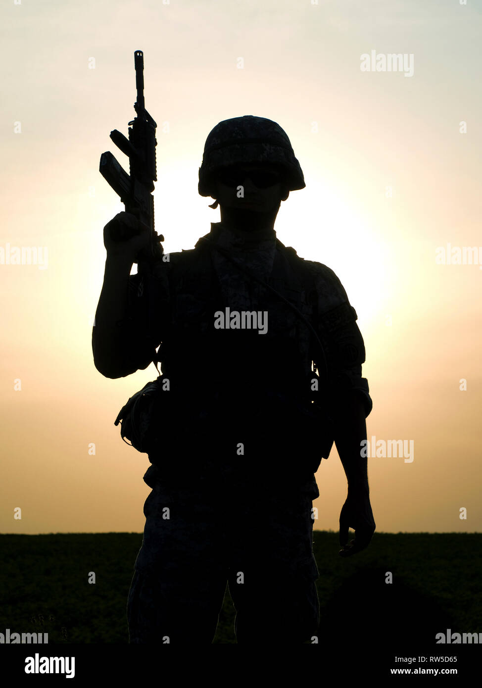 American soldier iraq hi-res stock photography and images - Alamy