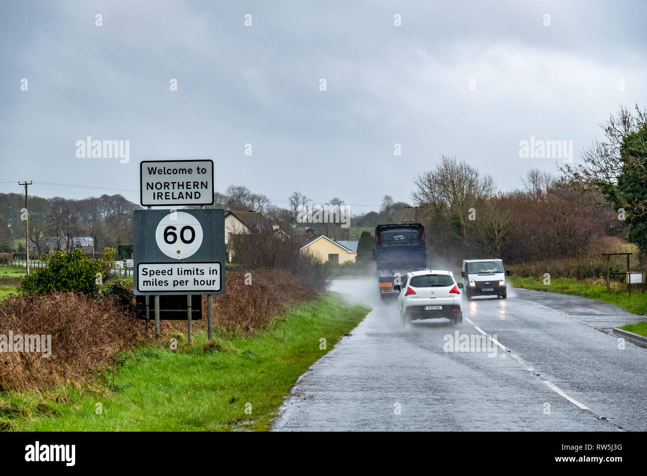 Northern ireland border sign hires stock photography and images Alamy