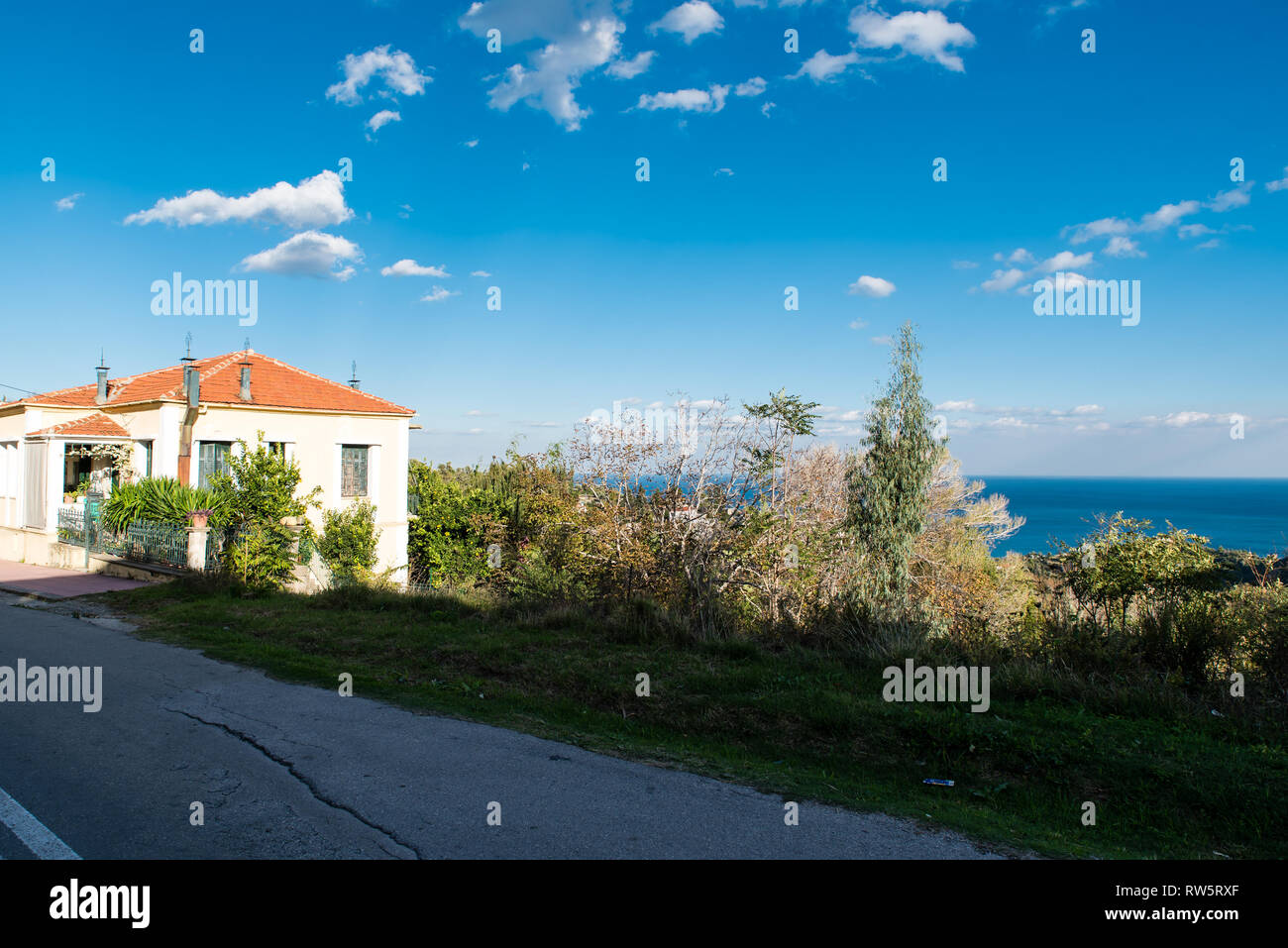 Kymi village hi-res stock photography and images - Alamy
