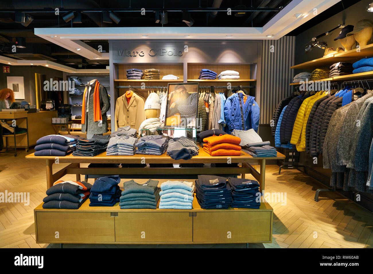DUSSELDORF, GERMANY - CIRCA OCTOBER, 2018: Marc O'Polo shop in Dusseldorf  airport Stock Photo - Alamy