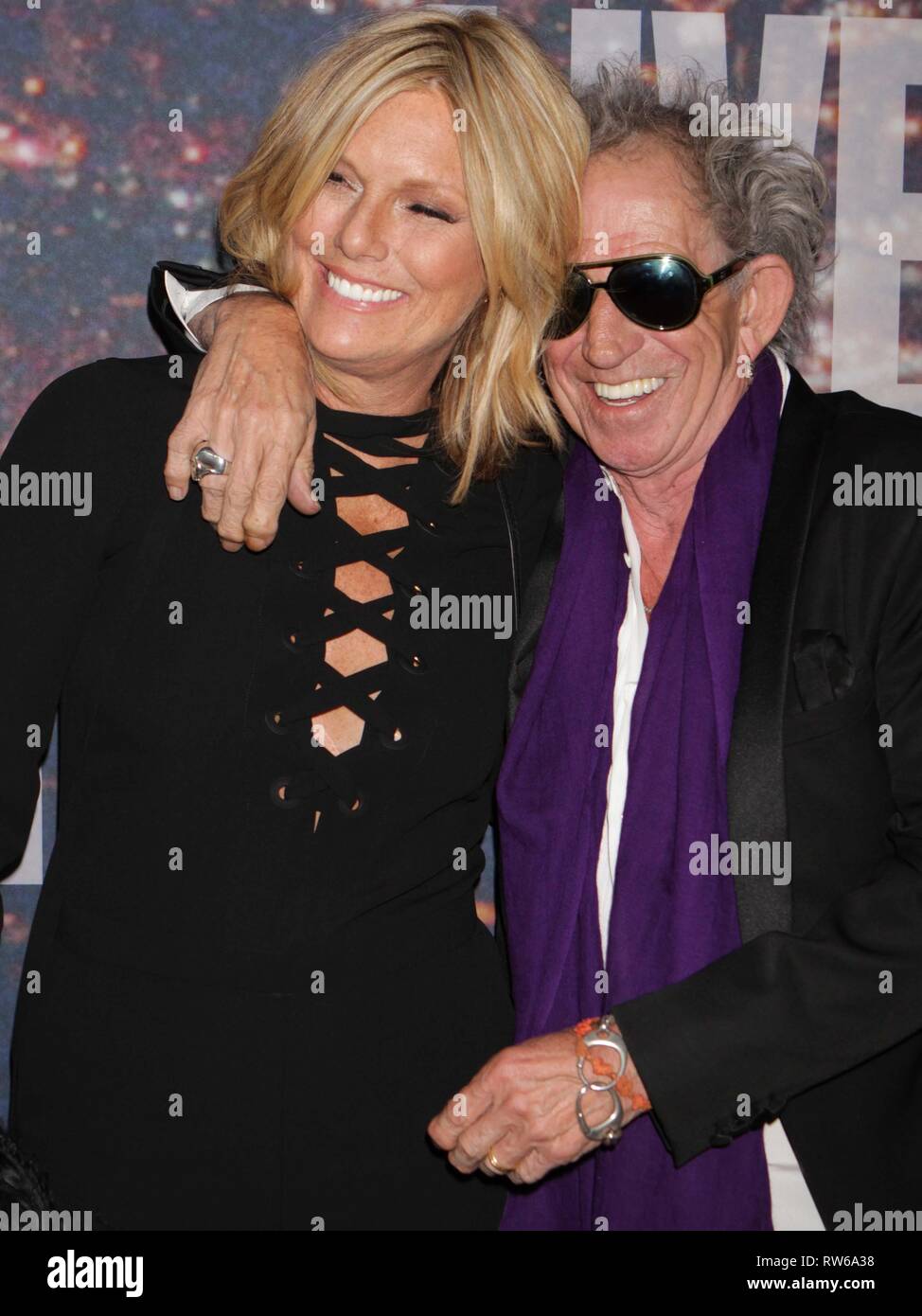 Keith richards and patti hansen hi-res stock photography and images - Alamy