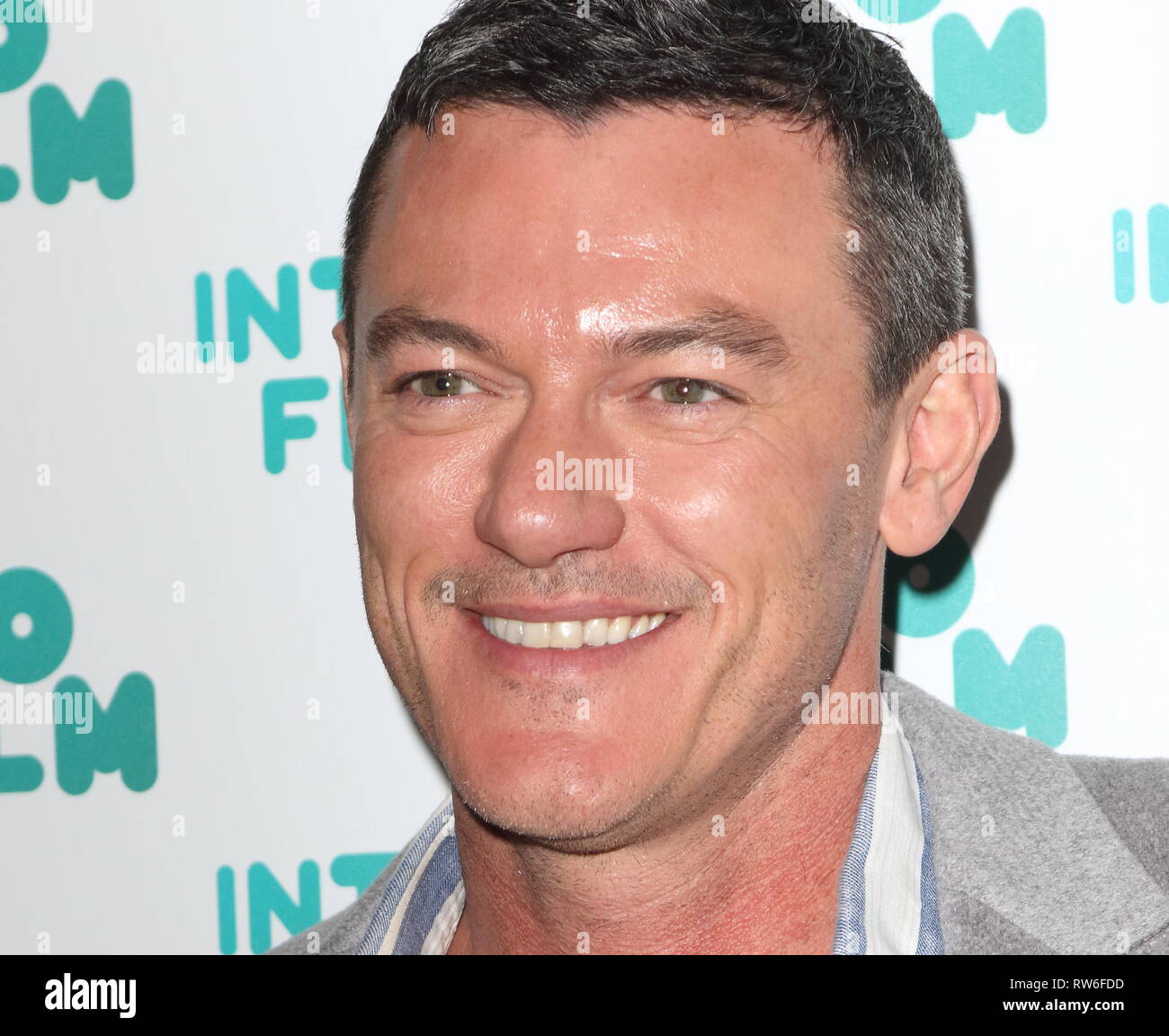 Luke Evans seen during the Into Film Awards 2019 at the Odeon Luxe