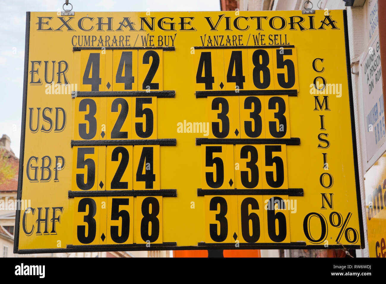 Yellow Numbers Sign Signs High Resolution Stock Photography and Images ...