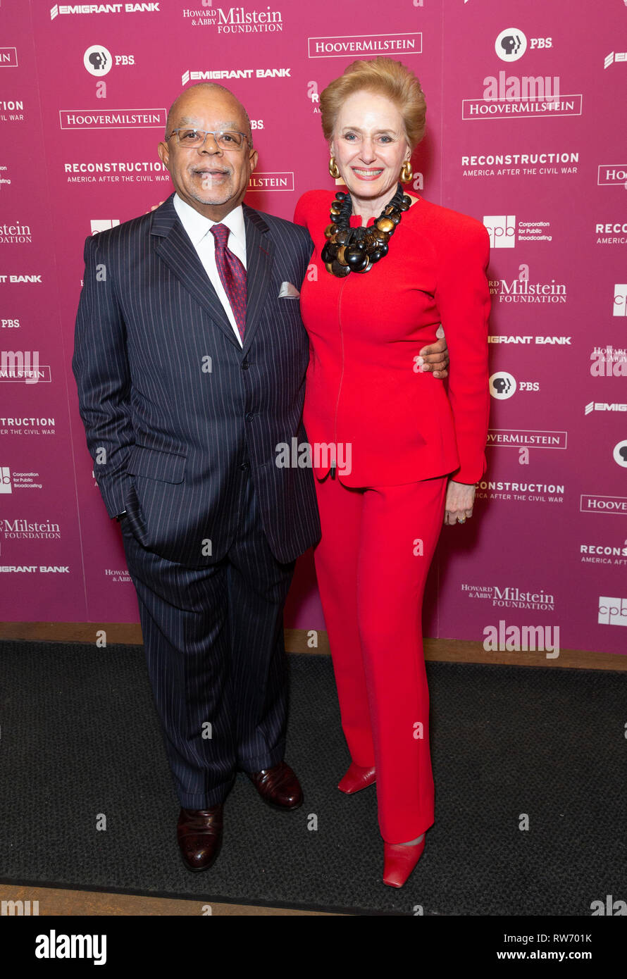 New York, NY March 4, 2019 Henry Louis Gates Jr. and