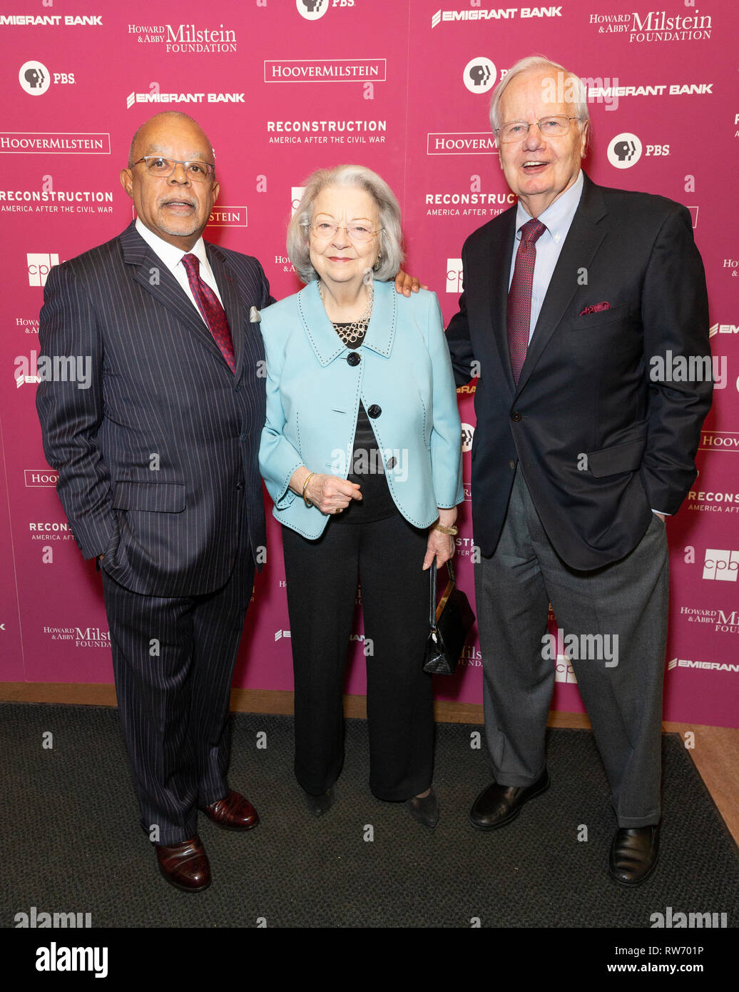 New York, NY March 4, 2019 Henry Louis Gates Jr., Judith Suzanne