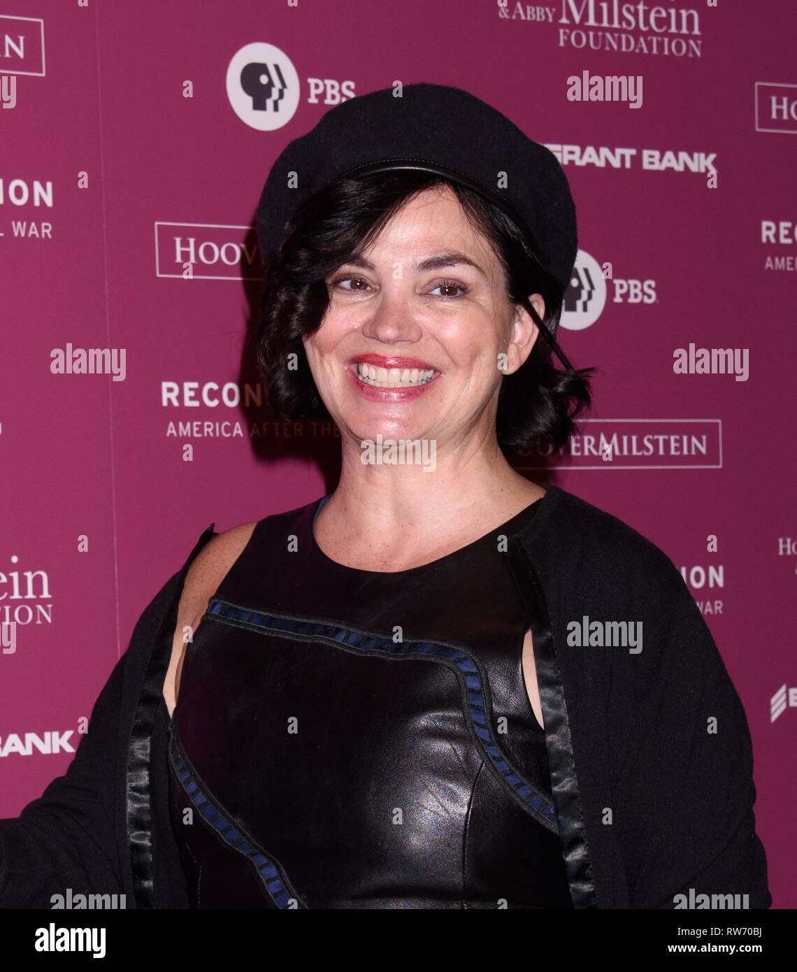New York, NY, USA. 4th Mar, 2019. Karen Duffy at arrivals for RECONSTRUCTION: AMERICA AFTER THE CIVIL WAR Series Premiere on PBS, New-York Historical Society, New York, NY March 4, 2019. Credit: RCF/Everett Collection/Alamy Live News Stock Photo