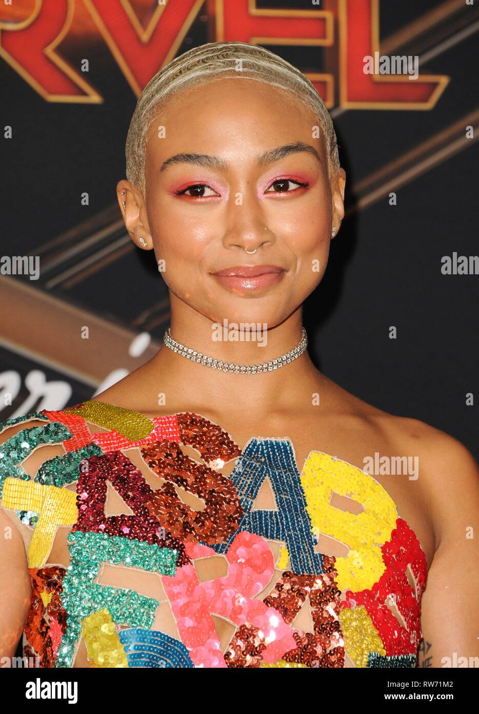 Los Angeles, CA, USA. 4th Mar, 2019. Tati Gabrielle at arrivals