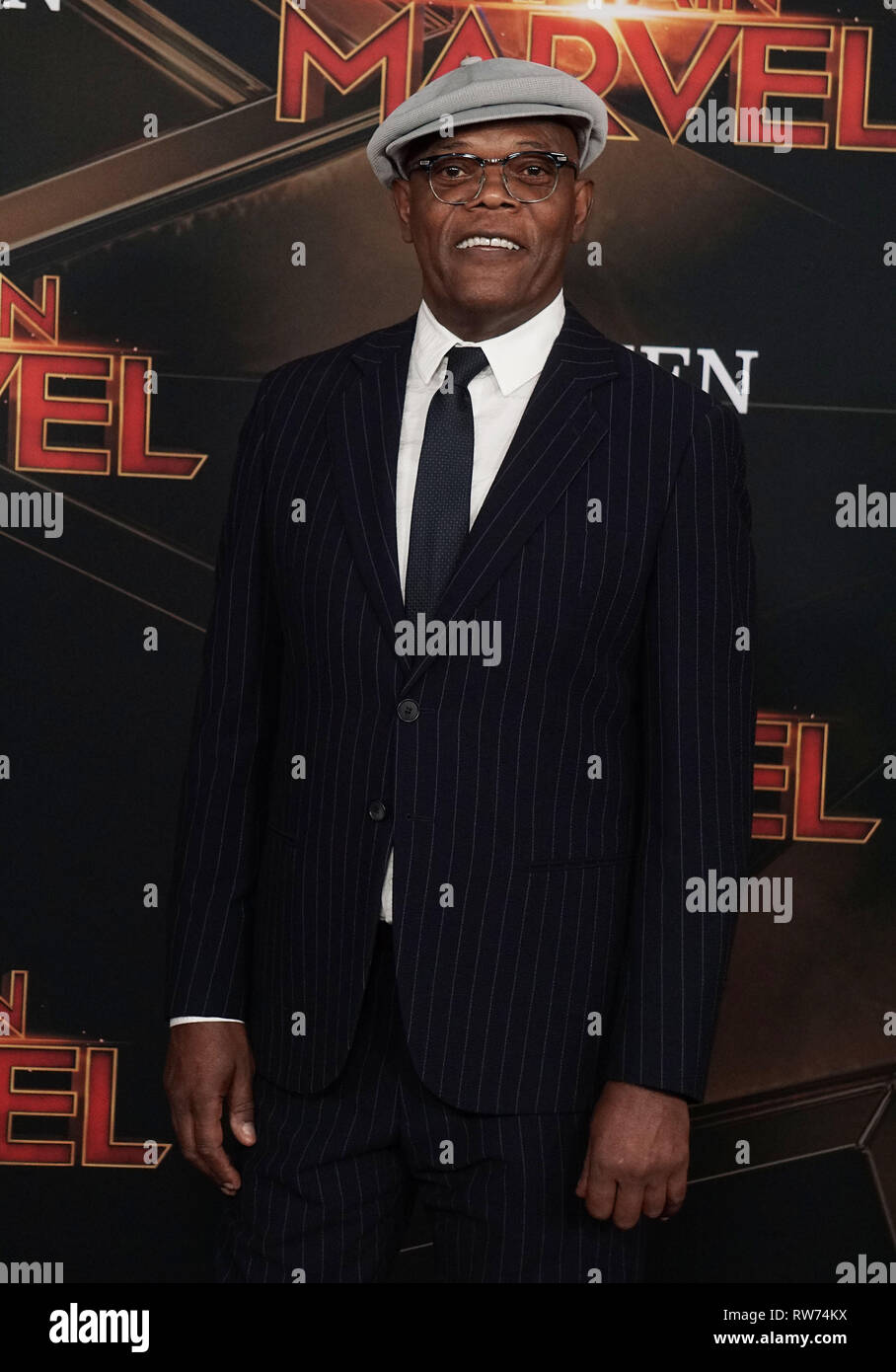 Los Angeles, USA. 04th Mar, 2019. Samuel L Jackson attends the Marvel Studios 'Captain Marvel' premiere on March 04, 2019 in Hollywood, California. Credit: Tsuni/USA/Alamy Live News Stock Photo