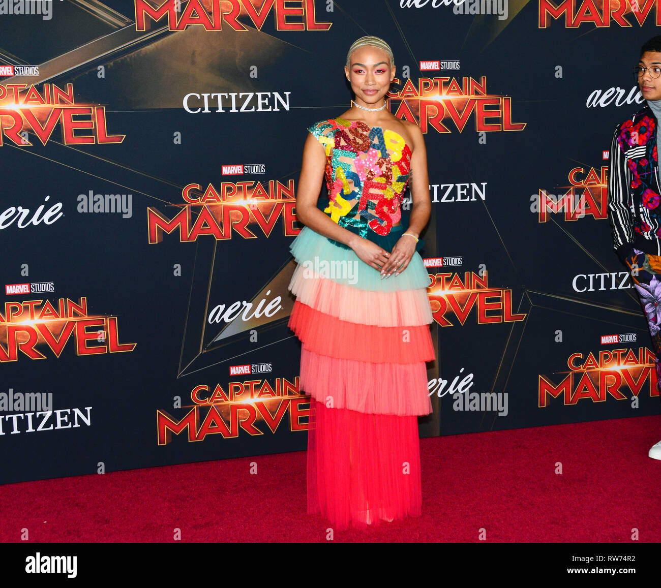 Los Angeles, USA. 04th Mar, 2019. Tati Gabrielle 117 attends the Marvel