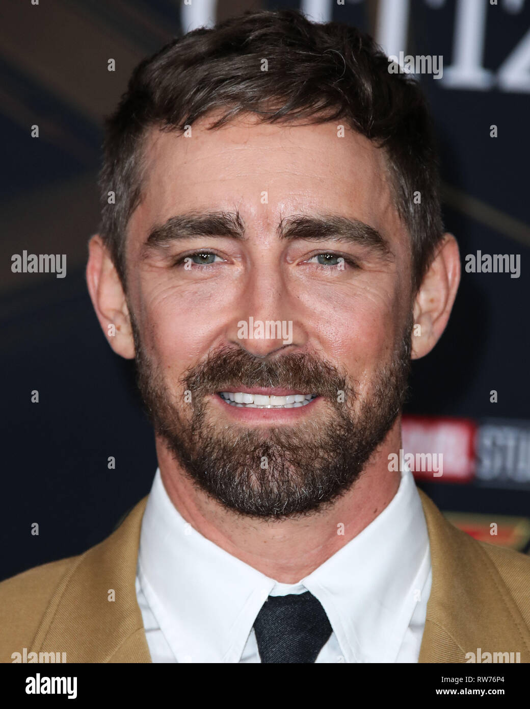 HOLLYWOOD, LOS ANGELES, CA, USA MARCH 04 Actor Lee Pace arrives at
