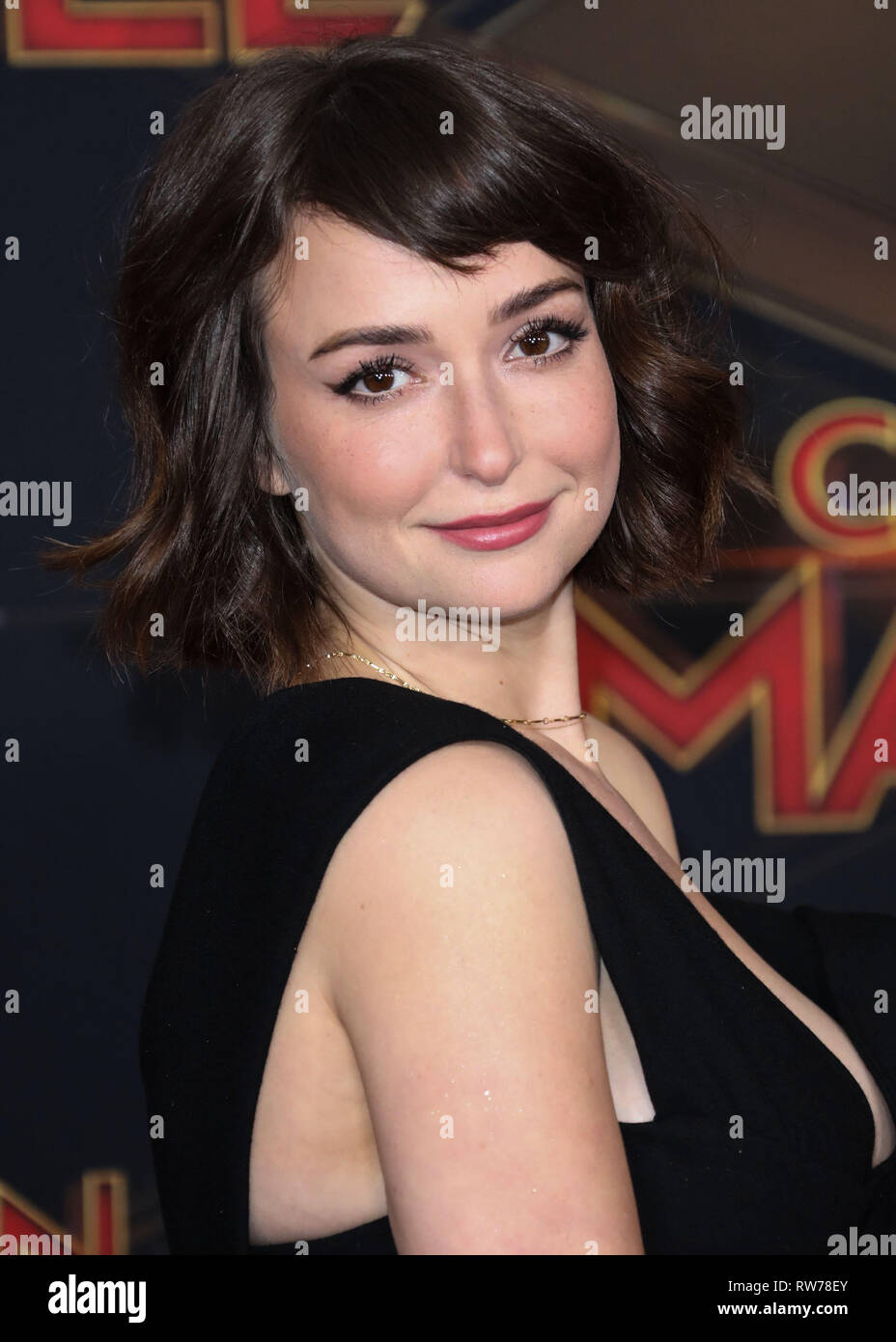 HOLLYWOOD, LOS ANGELES, CA, USA - MARCH 04: Actress Milana Vayntrub