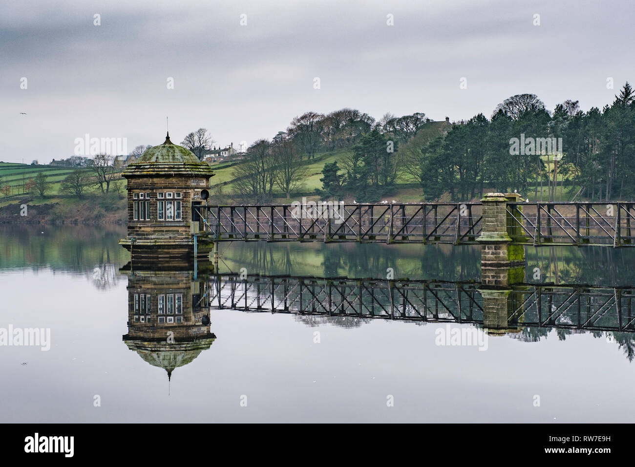 Winter worth valley near haworth hires stock photography and images
