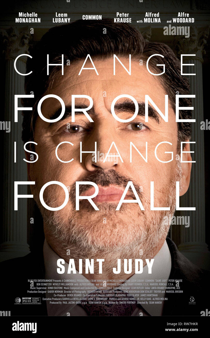SAINT JUDY, US character poster, Alfred Molina, 2018. © Blue Fox