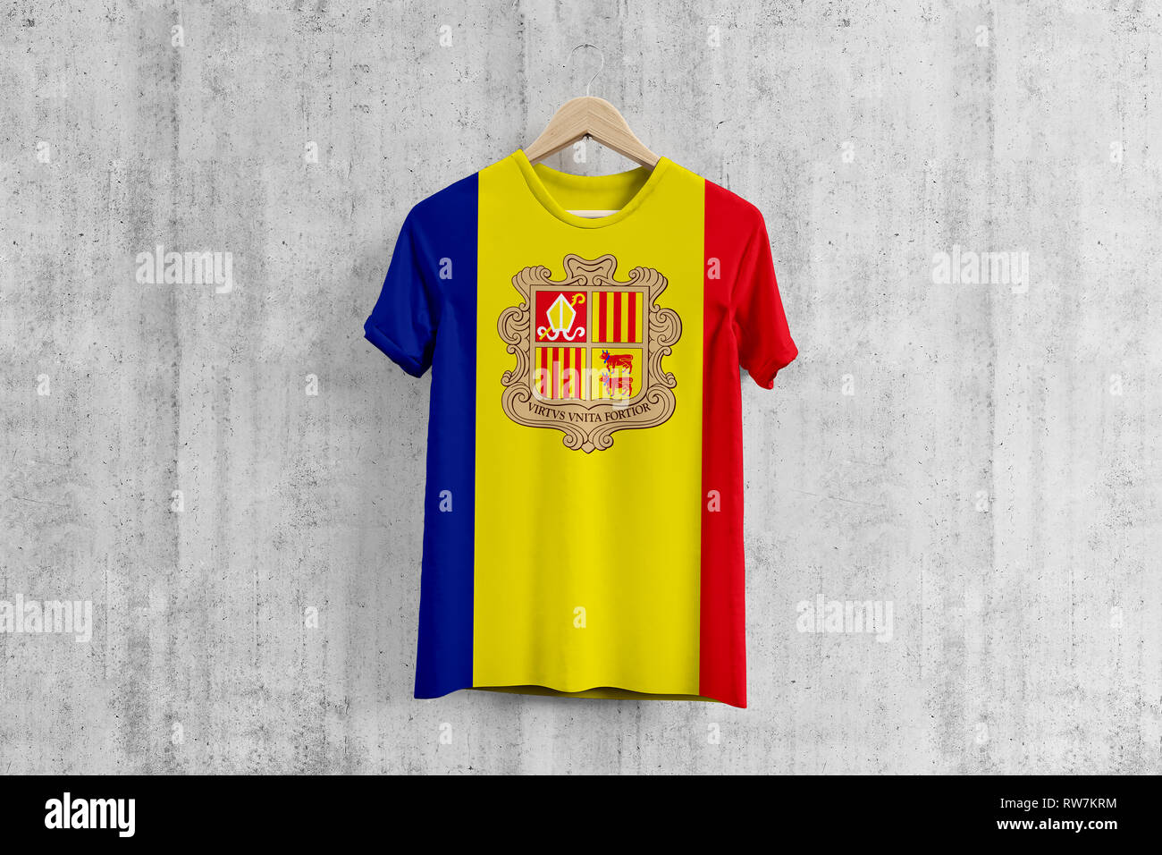 Écharpe Football Du Football Club Andorra Avec Le Antique