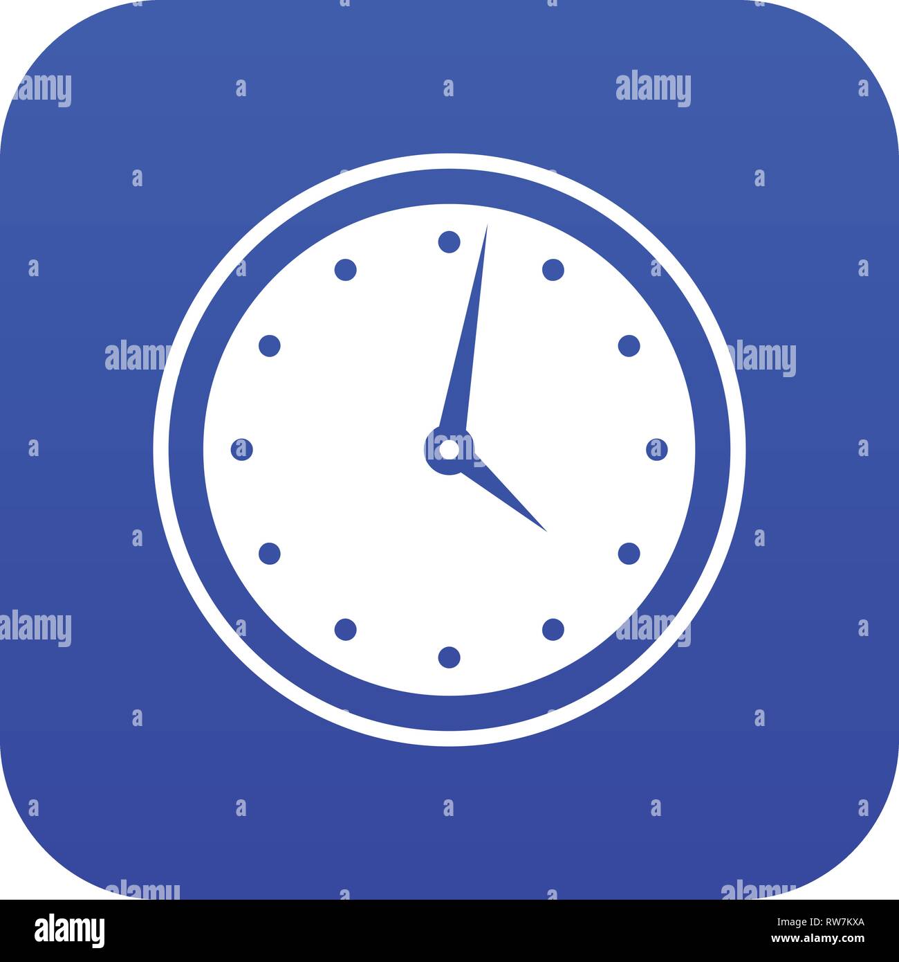 Watch icon digital blue Stock Vector Image & Art - Alamy