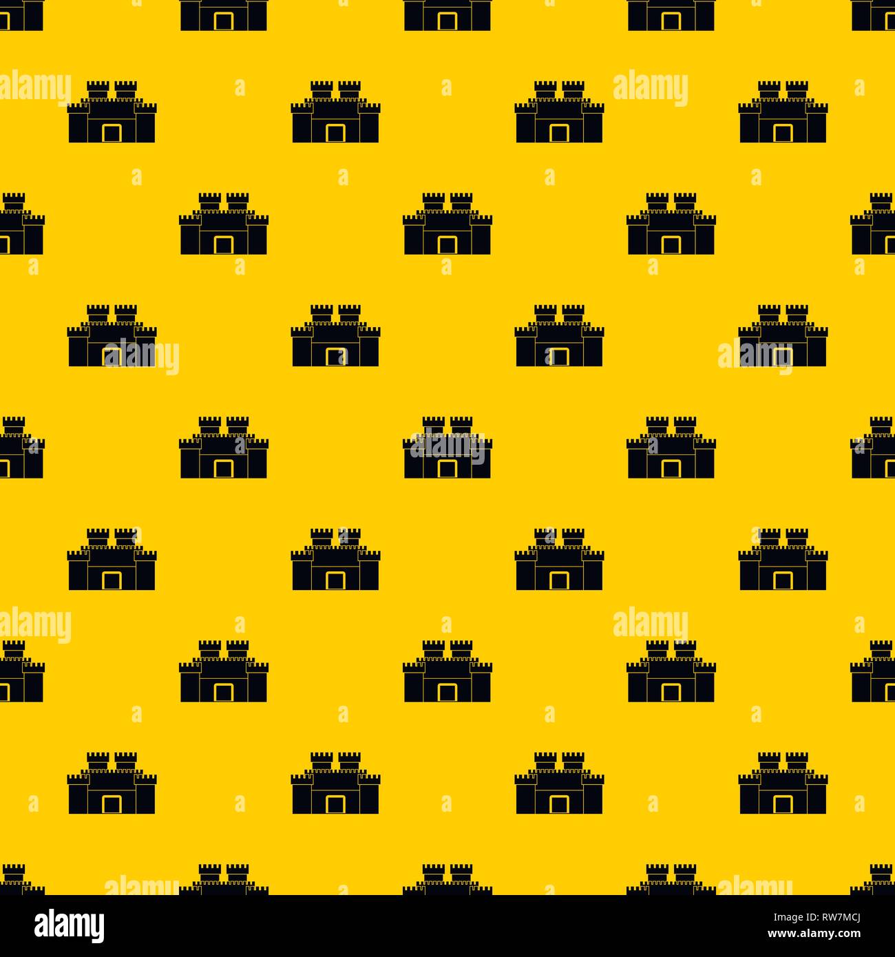 Ancient fortress pattern vector Stock Vector Image & Art - Alamy