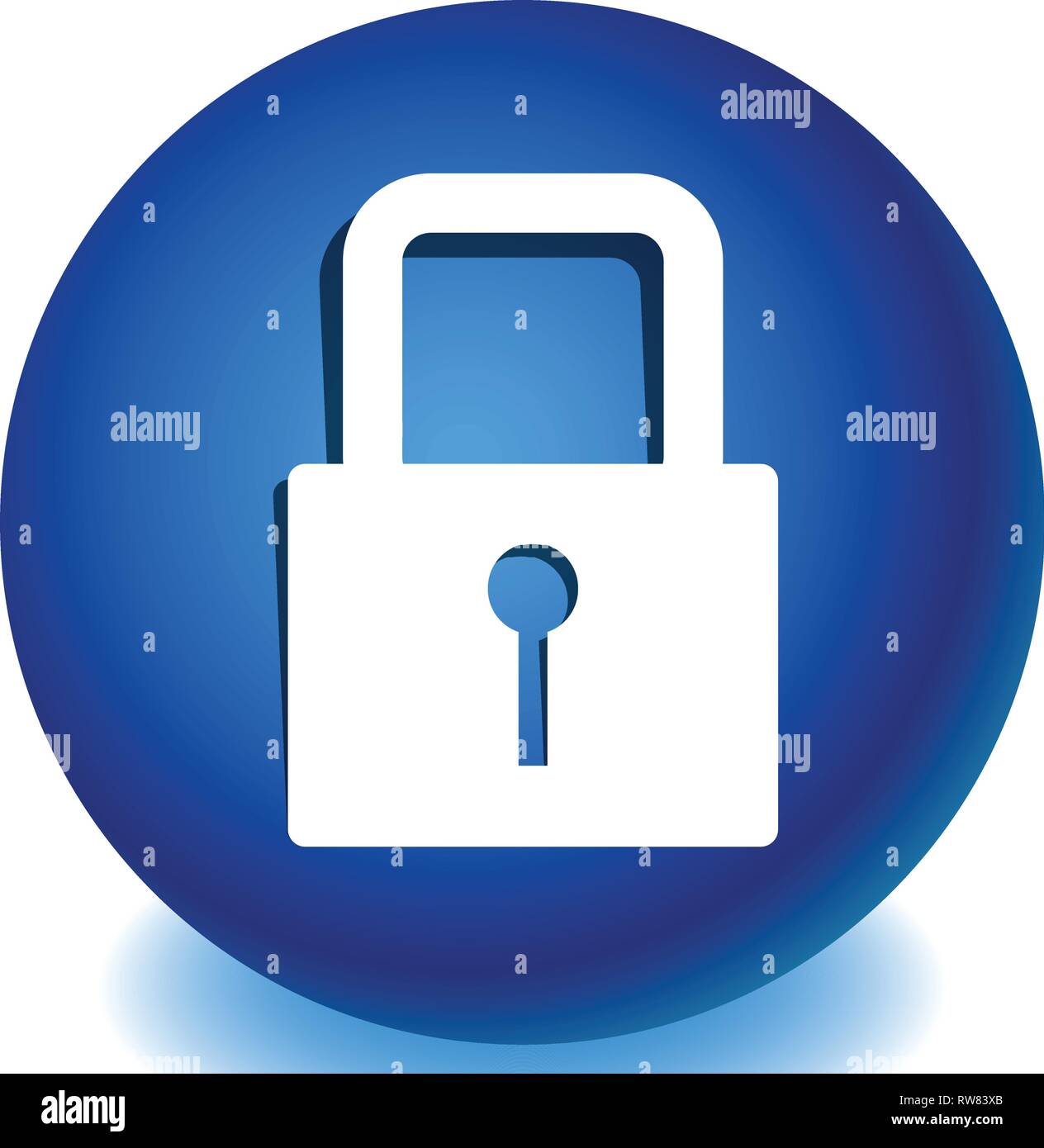 Lock and hasp Stock Vector Images - Alamy
