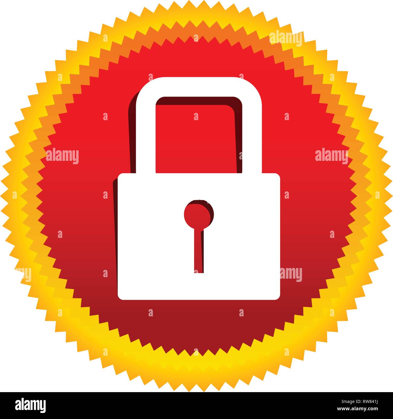 Lock and hasp Stock Vector Images - Alamy