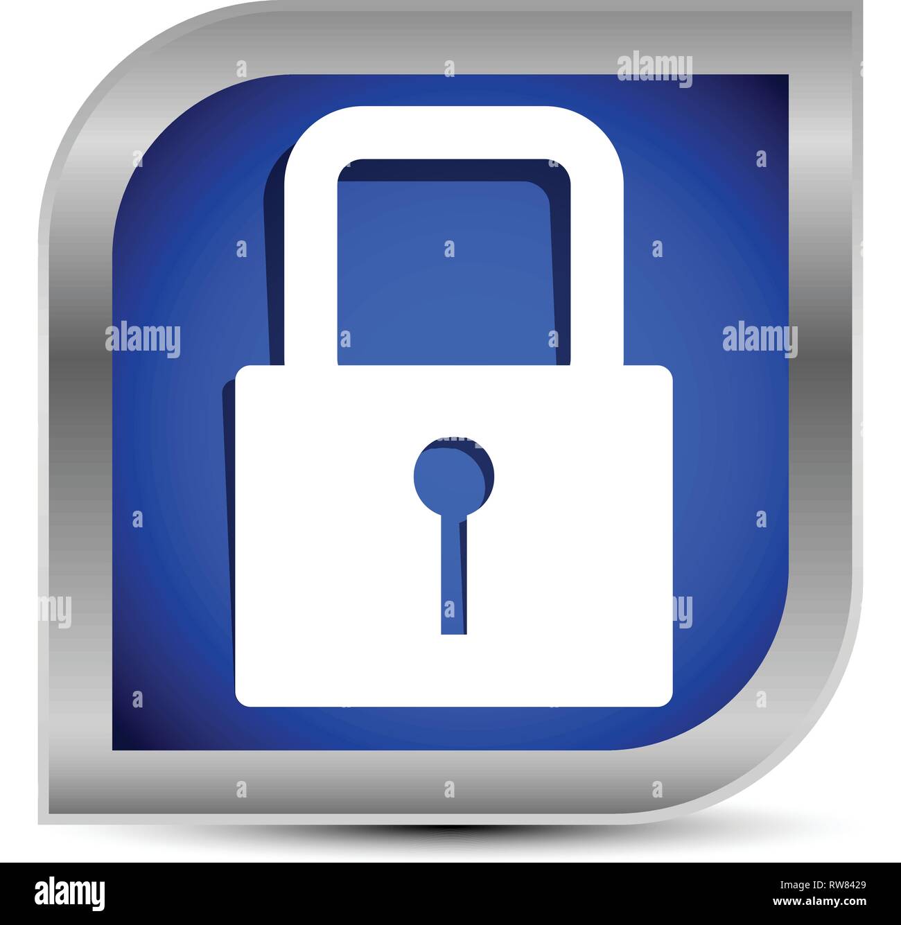 Lock and hasp Stock Vector Images - Alamy