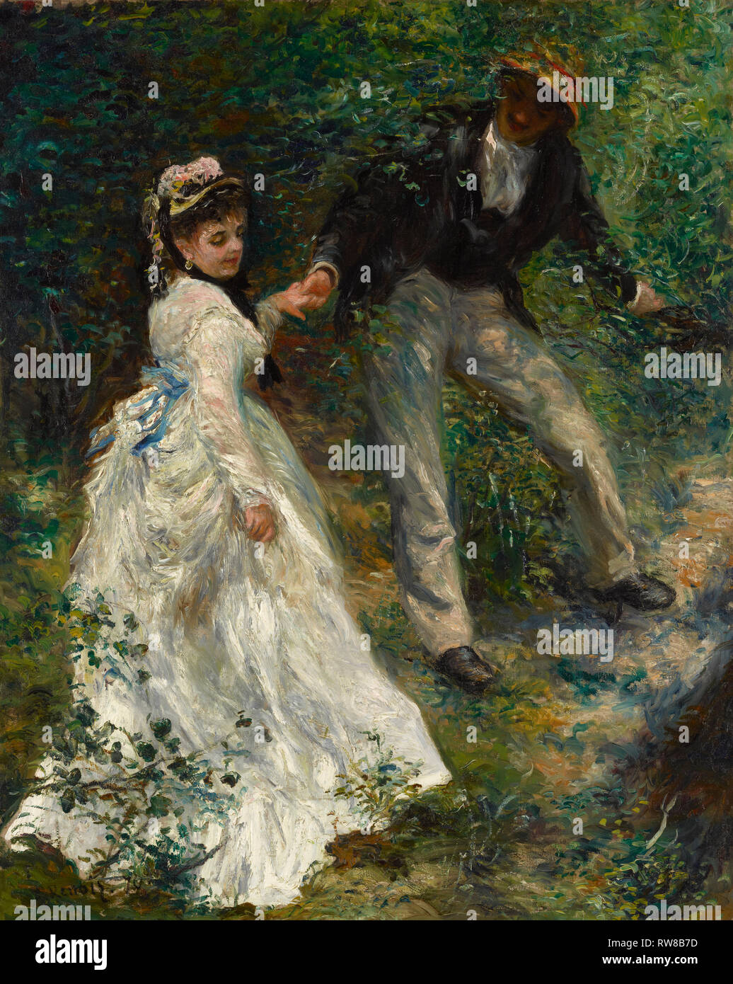Pierre auguste renoir la promenade hi-res stock photography and