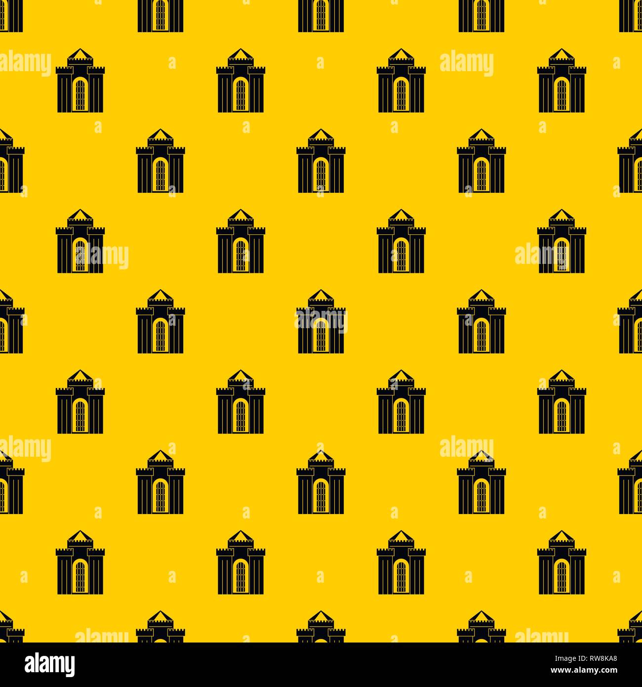 Medieval palace pattern vector Stock Vector Image & Art - Alamy