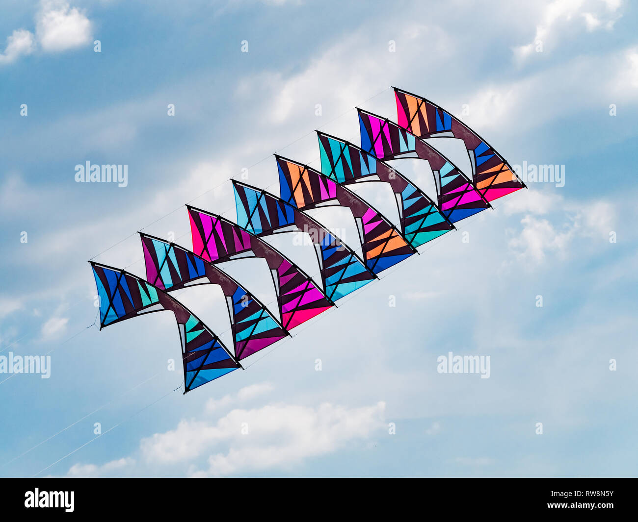 Quad Line Kite High Resolution Stock Photography And Images Alamy