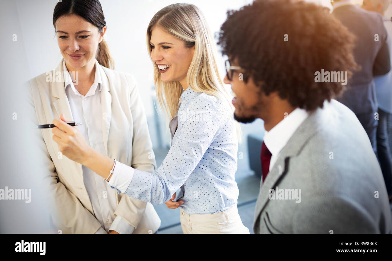 Diverse group of people meeting hi-res stock photography and images - Alamy