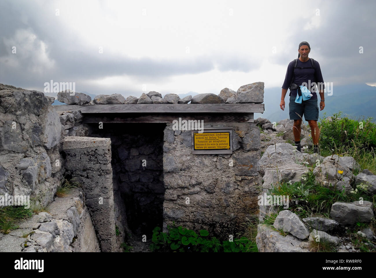 Kleiner Pal (Italian Pal Piccolo), Carnic Alps. WWI, AustroHungarian