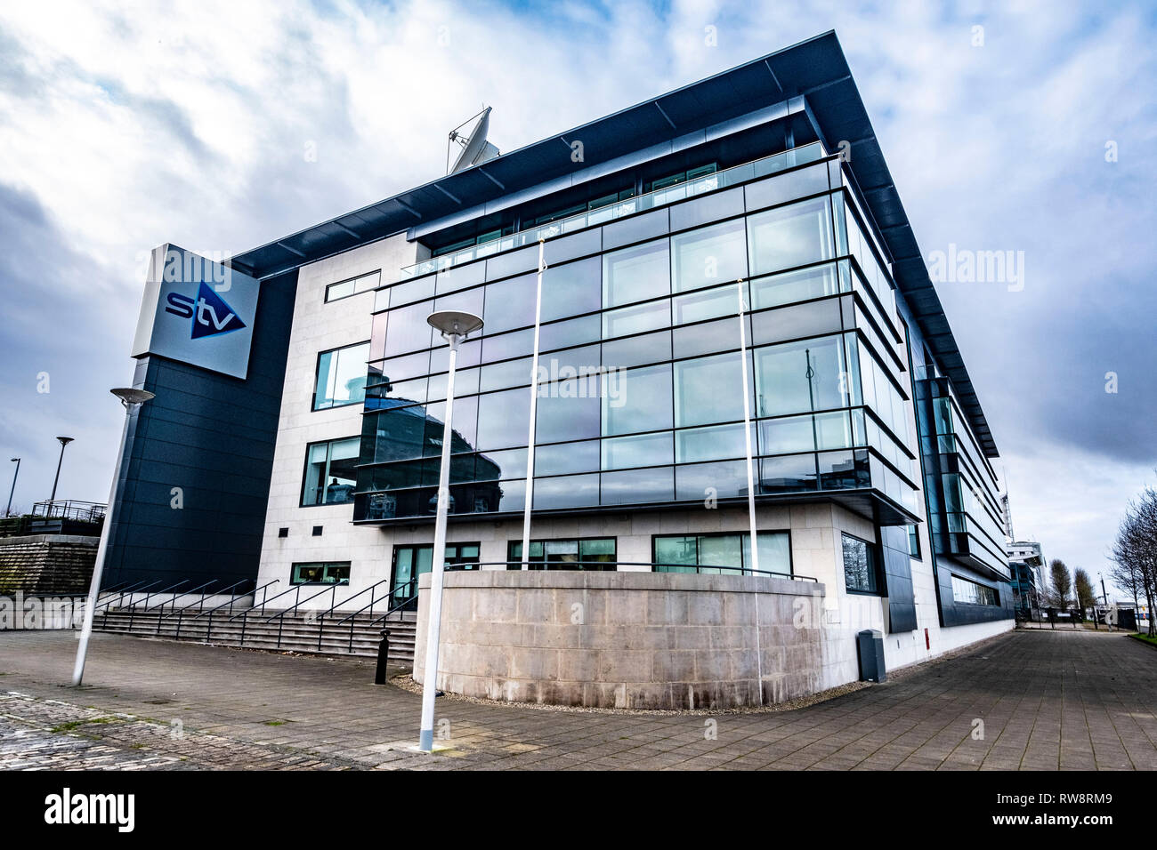 Scottish Television Headquarters Glasgow Stock Photo Alamy