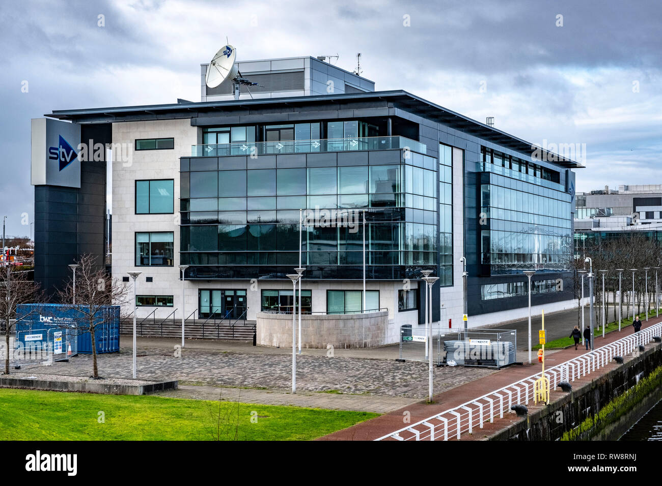 Scottish Television Headquarters Glasgow Stock Photo Alamy