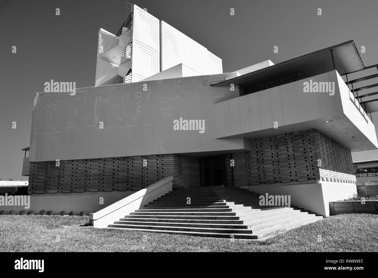 Frank Lloyd Wright architecture from Florida Southern College Stock ...