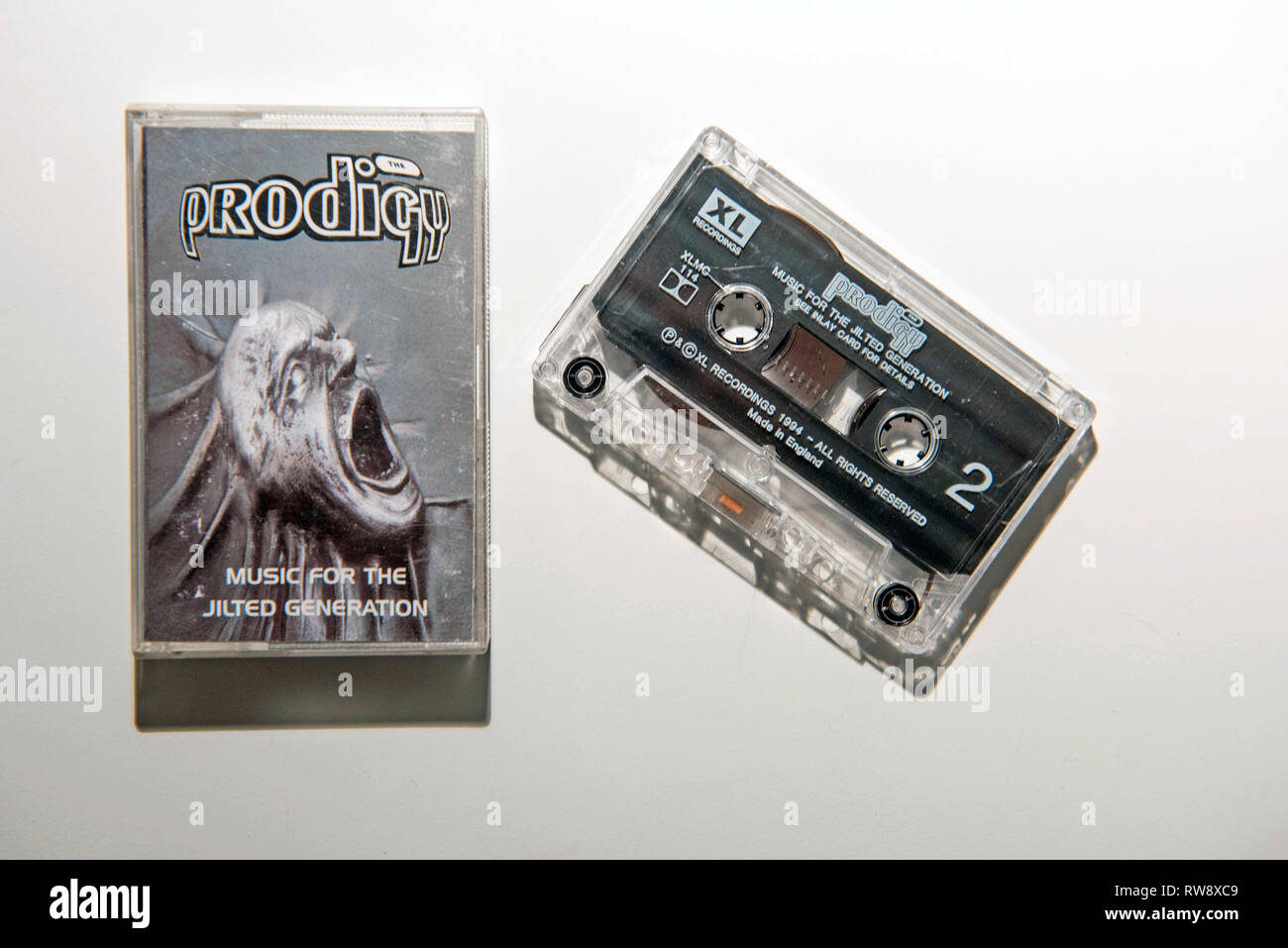 Original cassette album - Music for the Jilted Generation (1994) by The  Prodigy Stock Photo - Alamy