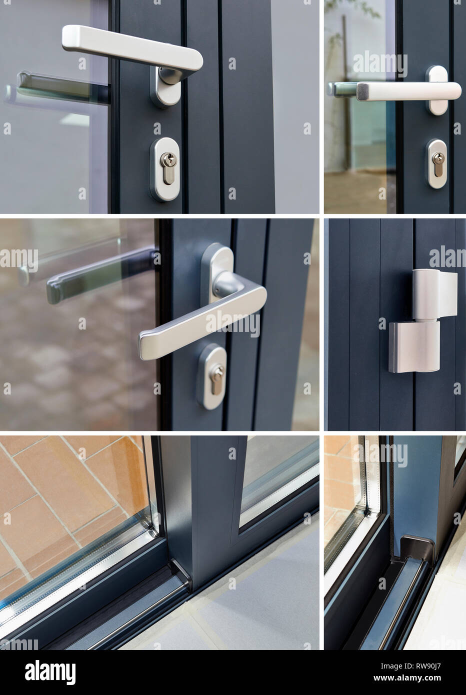 Glass door handle hi-res stock photography and images - Alamy