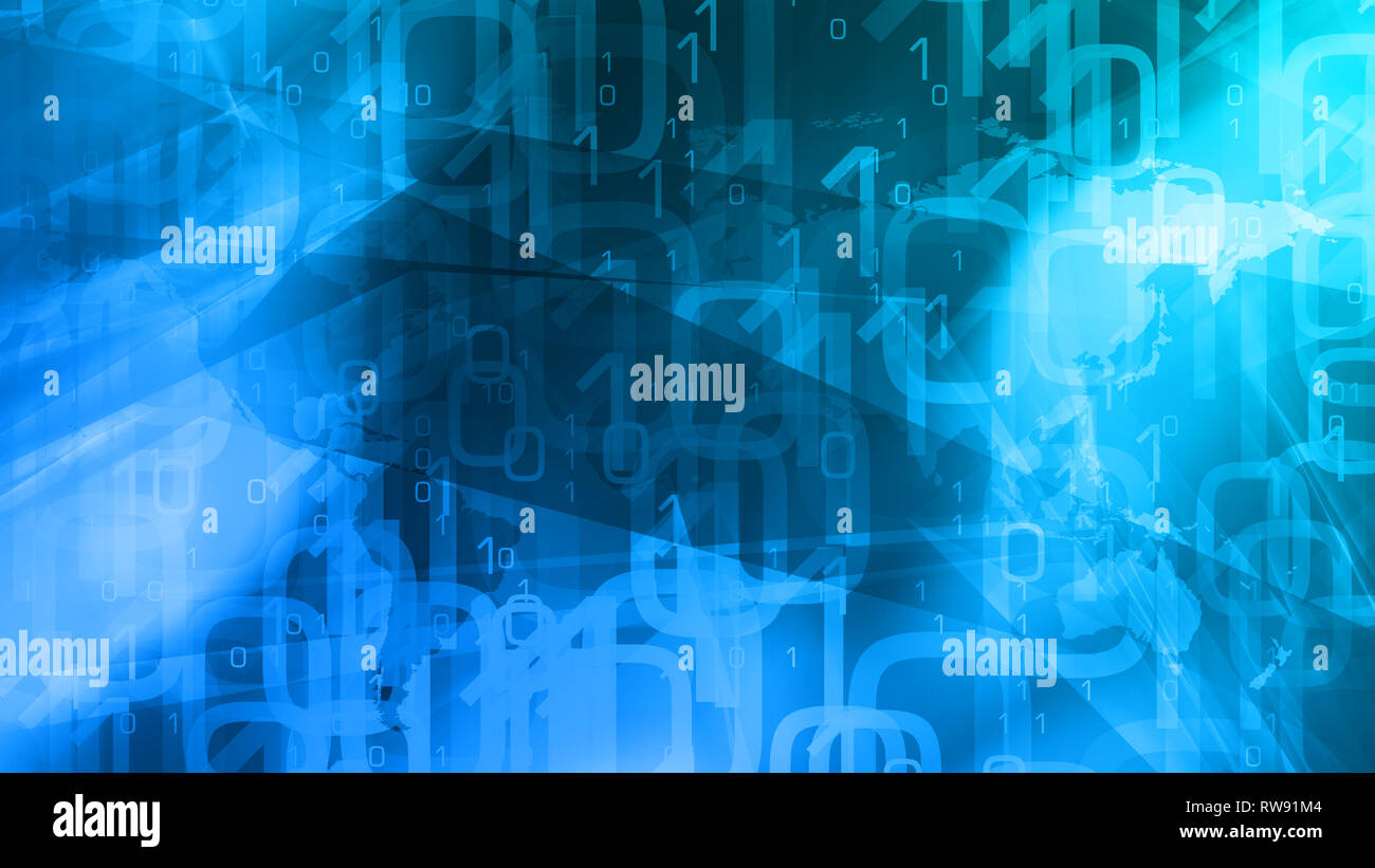 Digital data stream transfer Stock Photo - Alamy