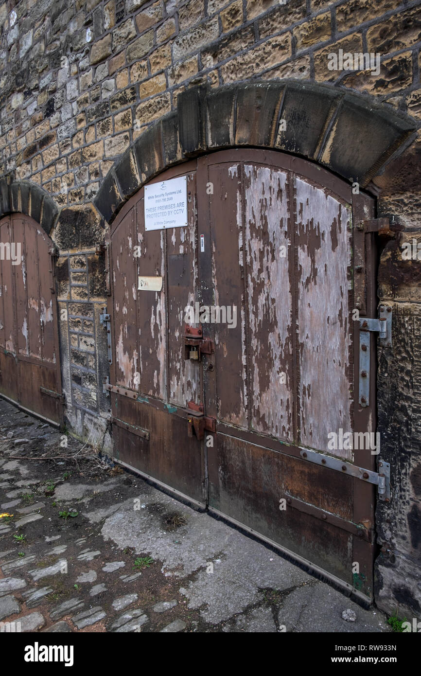 Goods Yards With Old Wooden Doors Some With Security Bars
