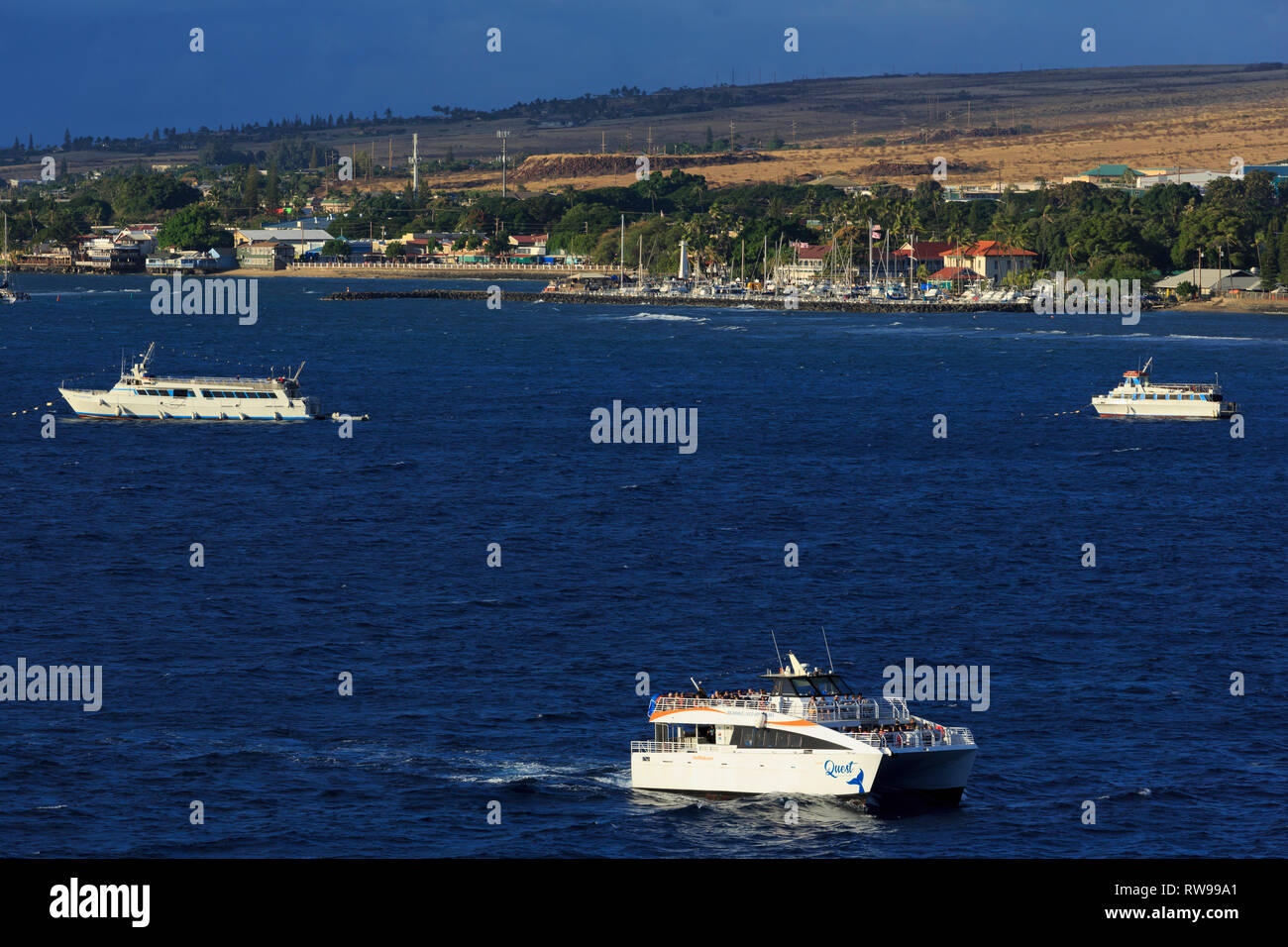 Lahaina, Maui Island, Hawaii, USA Stock Photo Alamy