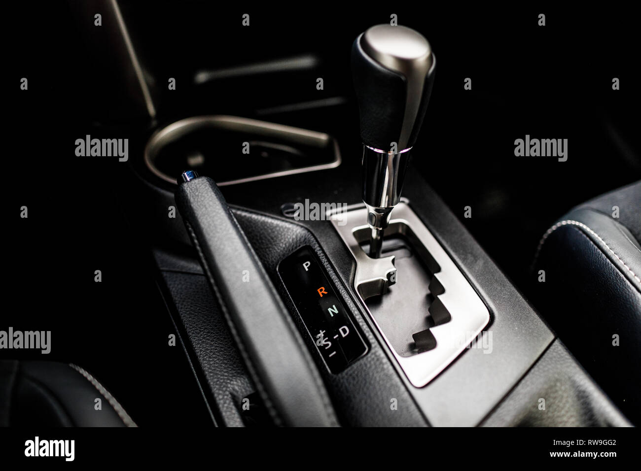 Car automatic gear  Stock Photo