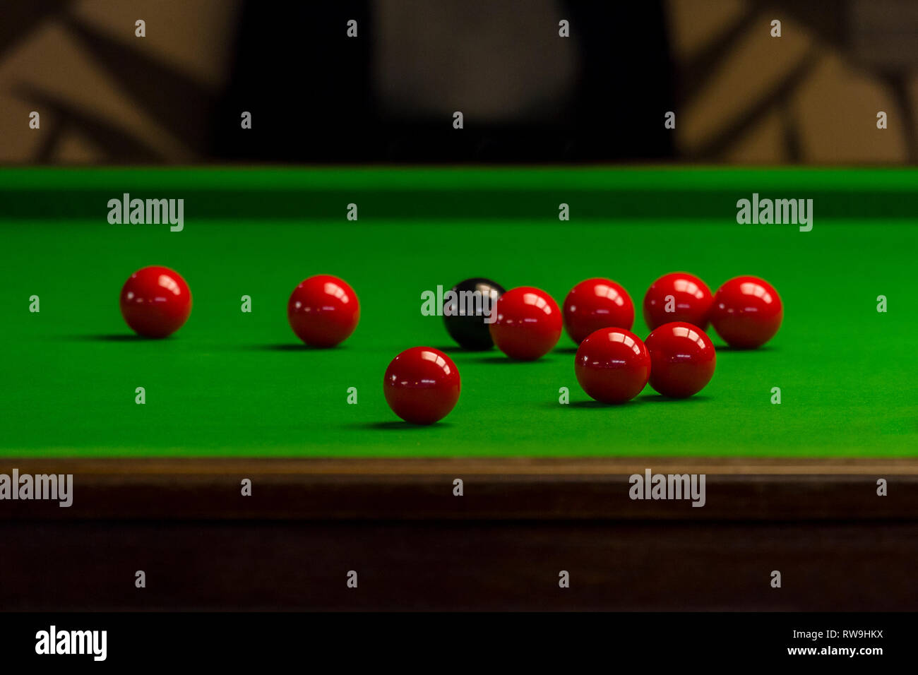 Snooker Balls Table Stock Photos & Snooker Balls Table Stock Images Alamy