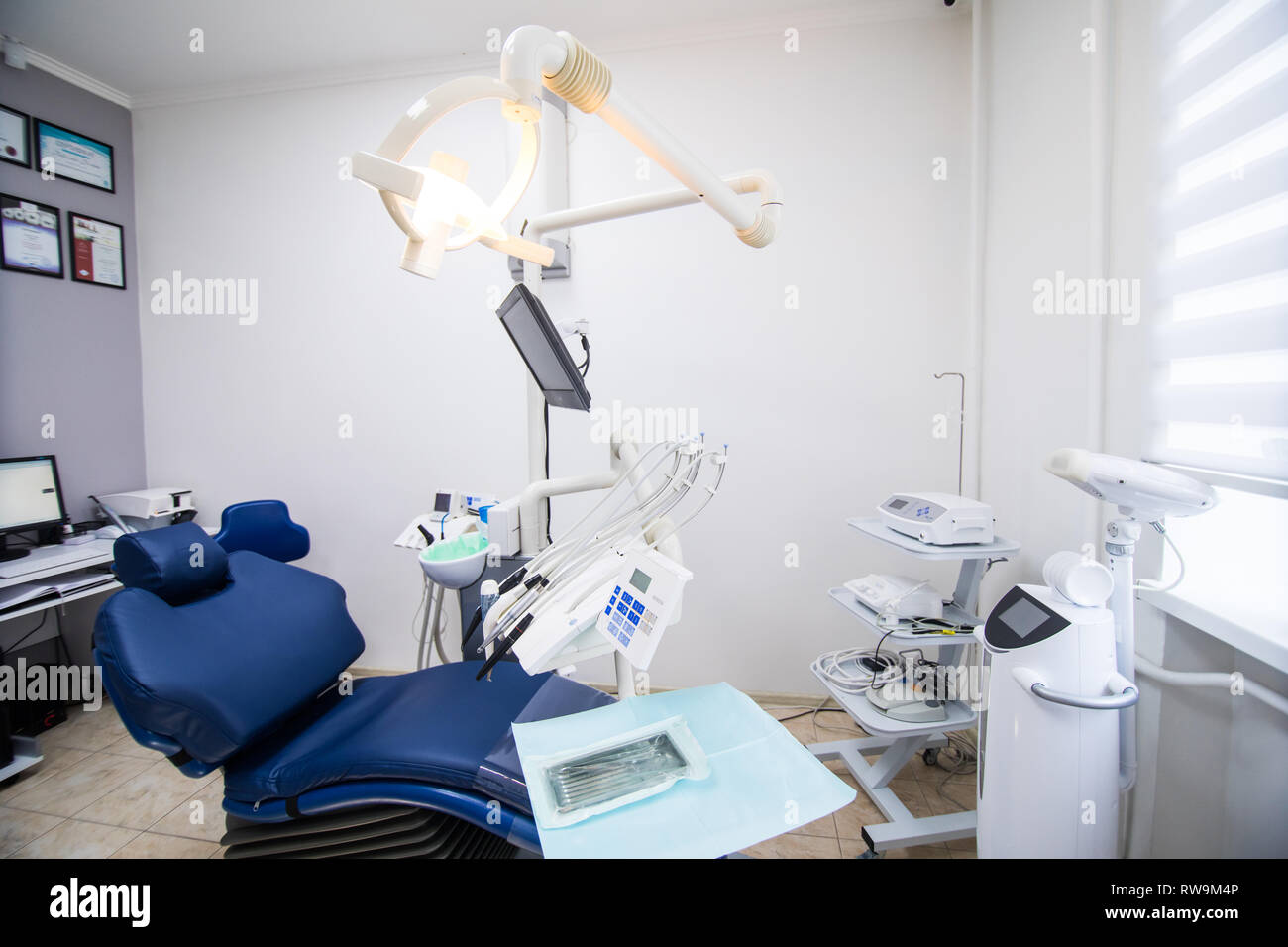 Dentistry Medicine And Stomatology Concept Blurred Modern
