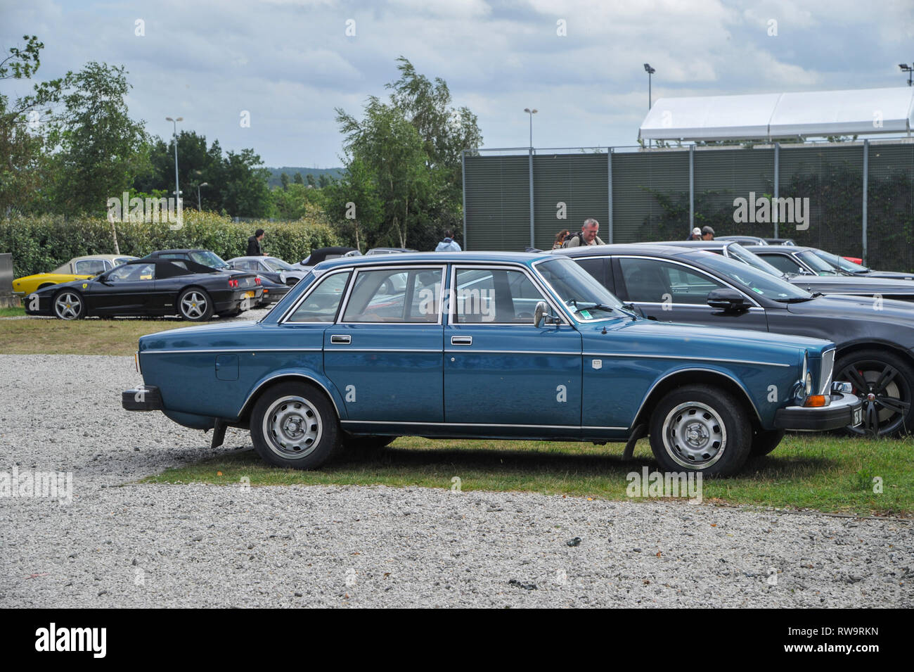 atmosphere at the La Mans Classic race event Stock Photo - Alamy