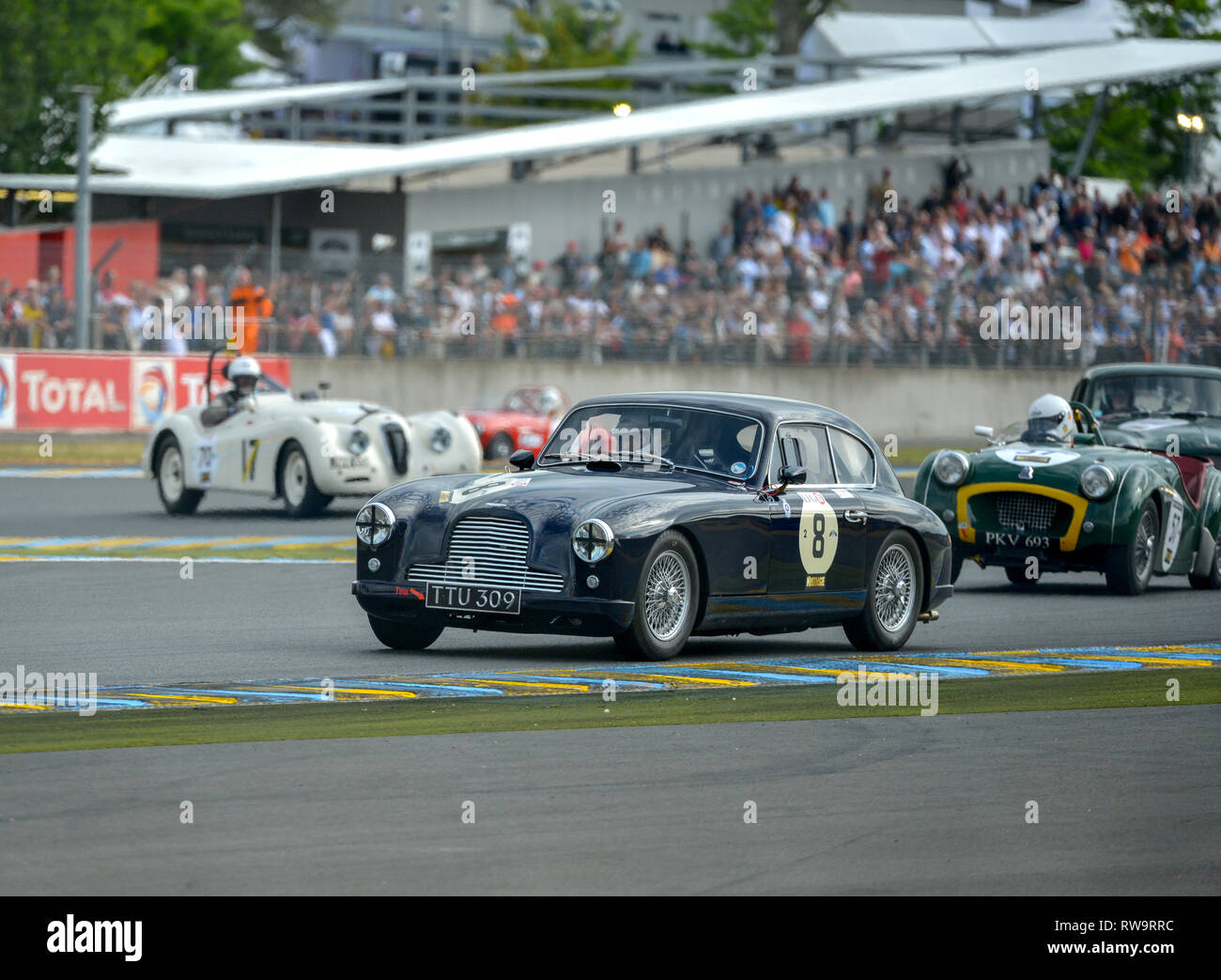 Classic aston martin race car hi-res stock photography and images - Alamy