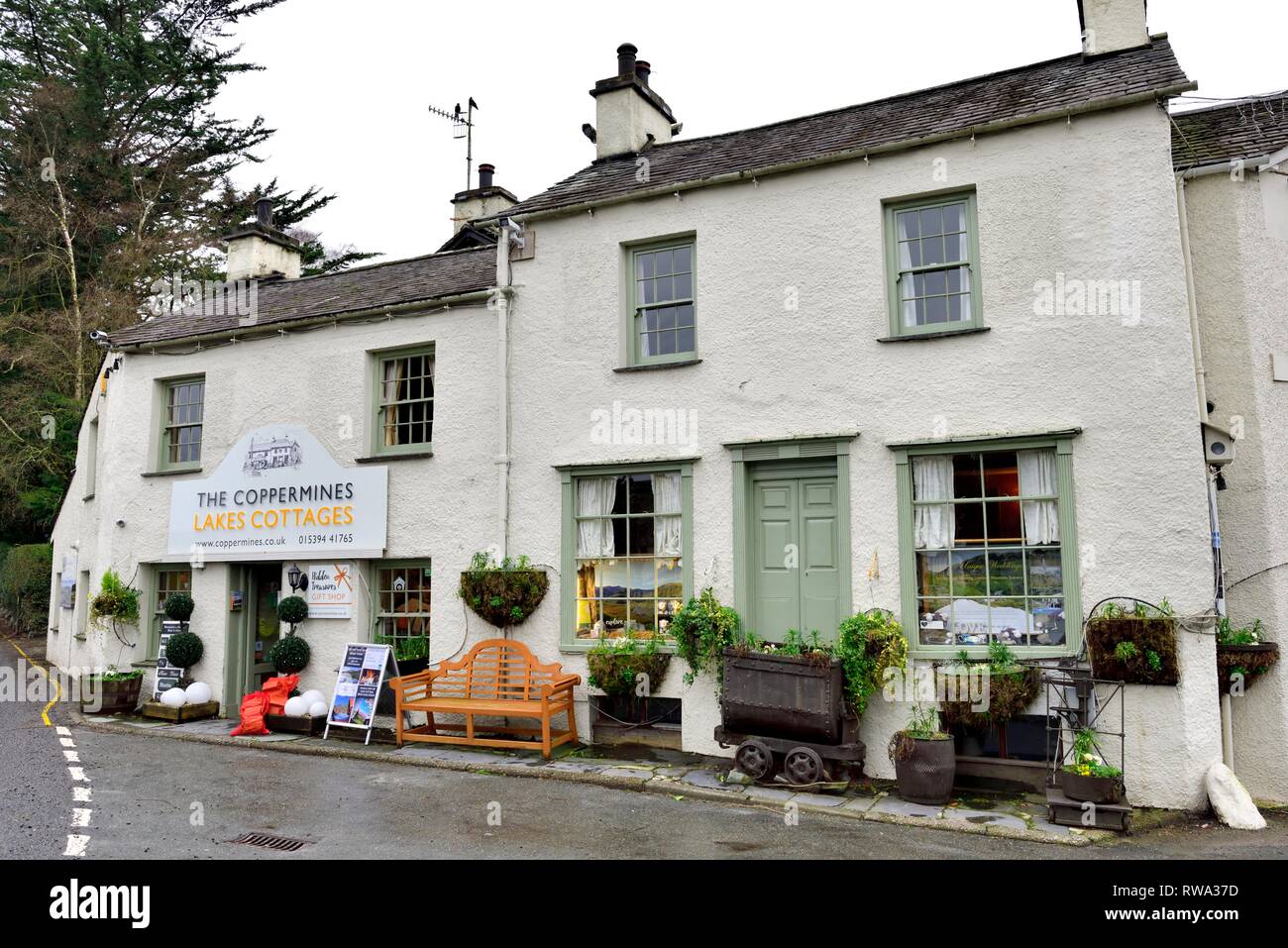 The Coppermines Lake Cottages Coniston The Lake District England