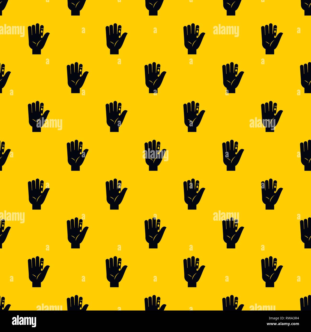 Finger With Blood Dripping Pattern Vector Stock Vector Image Art Alamy