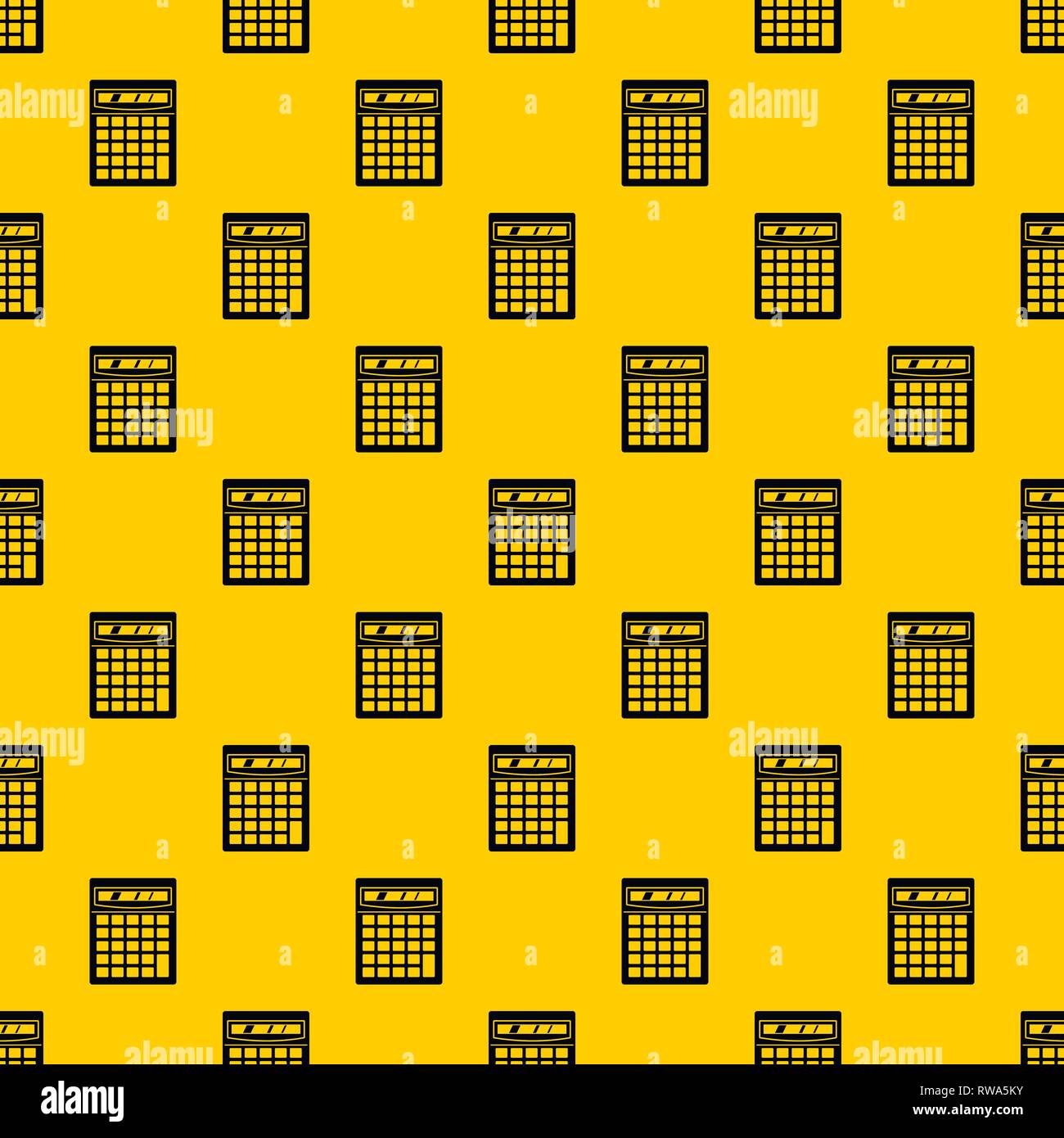 Electronic calculator pattern vector Stock Vector Image & Art - Alamy