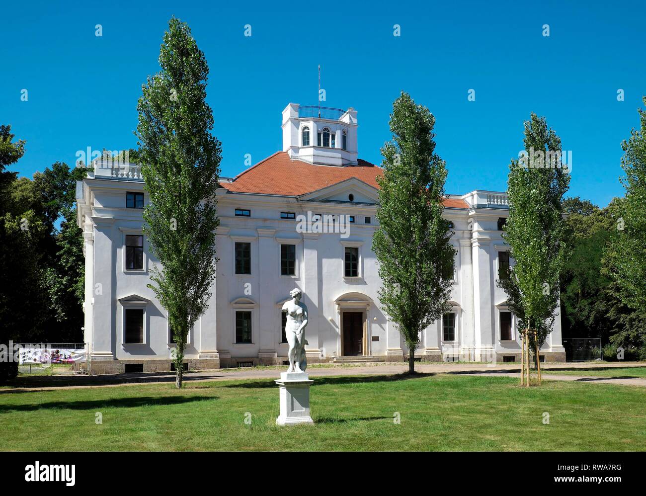 Georgium Palace and Park, Dessau, Saxony-Anhalt, Germany Stock Photo