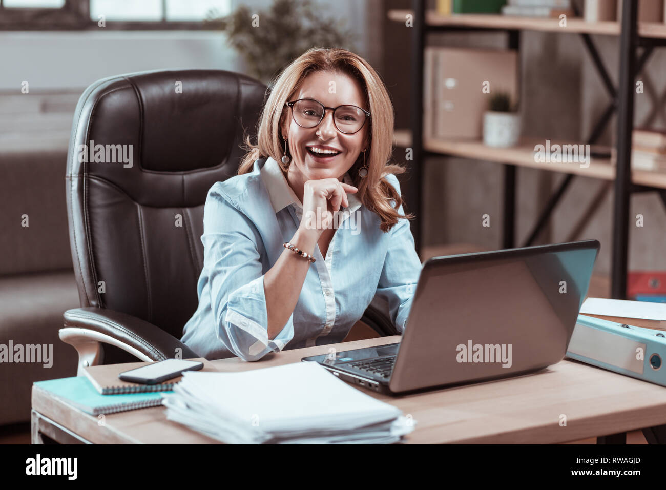 Blue haired lawyer hi-res stock photography and images - Alamy